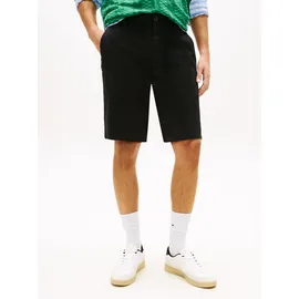 Tommy Hilfiger Shorts TOMMY JEANS "SCANTON", Herren, Gr. 33, N-Gr, schwarz, Web, Obermaterial: 96% Baumwolle, 4% Elasthan, unifarben, regular fit kurz, Hosen Shorts, Regular fit mit praktischen Taschen