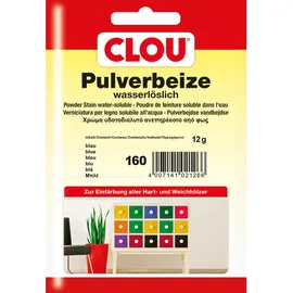 Clou Pulverbeize Blau 0,25 l