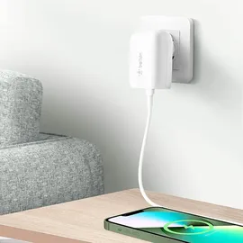 Belkin BOOST Charge USB-C 30W PD PPS 1m Light.Kab.WCA005vf1MWH-B5 - Weiß