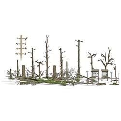 Busch Modelleisenbahn-Baum H0 . Bausatz