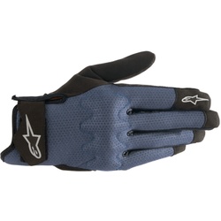 Alpinestars Stated Air perforierte Motorrad Handschuhe, blau, Größe L für Männer