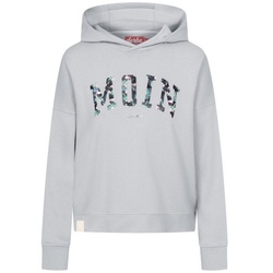 Derbe Hoodie Flamoin Damen Kapuzenpullover (1-tlg) grün S