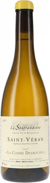 Saint-Véran La Combe DesRoches AOC La Soufrandière 2023 BIO