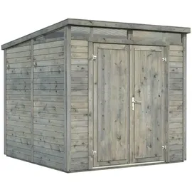 Palmako Gartenhaus Elias 2,28 x 1,33 m Grau