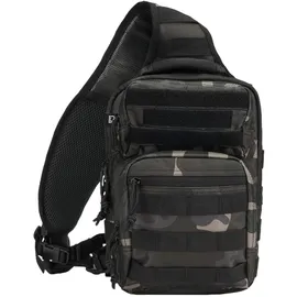 Brandit Textil Brandit Cooper Sling Pack Medium Unisex Sportsack, Darkcamo, M