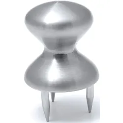 Käsehalter SWISSMAR, silber, Edelstahl, Spieße, Grillspieße, (Käsehalter), Edelstahl, 3 Zinken, ideal zum Servieren und Schneiden