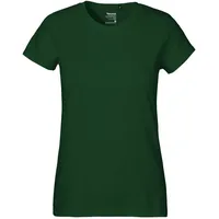 kompatible Ware Neutral Schweres Damen Bio T-Shirt \O80001\" bottle green XS