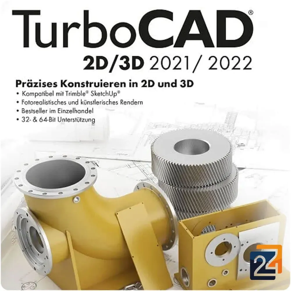 TurboCAD 2D/3D 2021/2022