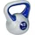 sportnow Kettlebell 12 kg bodenschonende Kugelhantel blau