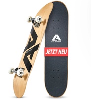 Apollo Skateboard | Cooles Kinder Skateboard und Profi Skateboard Erwachsene in Einem | 7-lagiges Skateboard Deck, trendig, Medium Concave, ABEC-7 Kugellager | Top Fahreigenschaften bei jedem Style