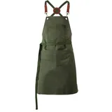 Exner Petguard EXNER Unisex-Latzschürze, B 70 x L 80 cm : olive - 70 x 80