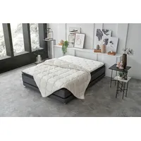 Yatas Bedding Bettdecke Superwashed Wolle ca. 135x200x17,33 cm Weiß