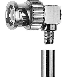 TELEGÄRTNER BNC-Winkelstecker 75 Ohm