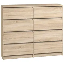 roe furniture Kommode 120 x 97 x 120 cm Braun