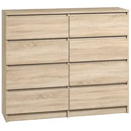 roe furniture Kommode 120 x 97 x 120 cm Braun