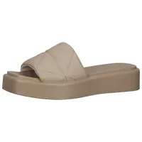 La Strada Pantoletten Lederimitat Pantolette beige 38 EU