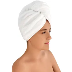 Haarturban Teddyplüsch Mikrofaser