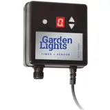 Garden Lights Dunkel-Licht Sensor 12V schwarz mit Timer, max. 150 W