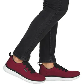 Rieker B9655 Herren Rot/Schwarz 40