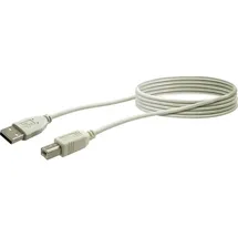 Schwaiger USB-A auf USB-B 1,5 m Grau