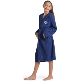 Arena Bademantel Kinder 6-15 Jahre arena Zeppelin Light - Navy-white - 116