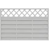 Andrewex Sichtschutzzaun Element Country 120 x 180 cm grau