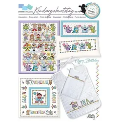 Stickvorlage "Kindergeburtstag"