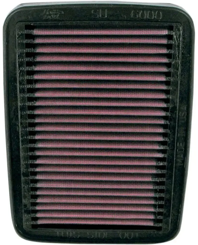 K+n High-flow Suzuki Gsf 1200 01-03 Luftfilter - Red / Black - One Size