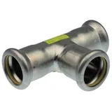 Buderus Logafix Gas T-Stück IG 88,9mm mit M-Presskontur, Edelstahl 7738327651