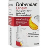 Reckitt Benckiser Deutschland GmbH Dobendan Direkt Flurbiprofen Spray Honig & Zitrone