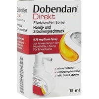 Reckitt Benckiser Deutschland GmbH Dobendan Direkt Flurbiprofen Spray Honig & Zitrone