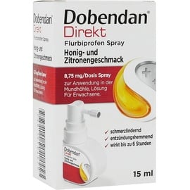 Reckitt Benckiser Deutschland GmbH Dobendan Direkt Flurbiprofen Spray Honig & Zitrone