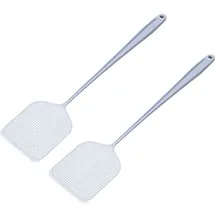 Renkforce RF-6684352 Fliegenklatsche (B x H x T) 11.4 x 50 x 1.3 cm Hellblau Kunststoff