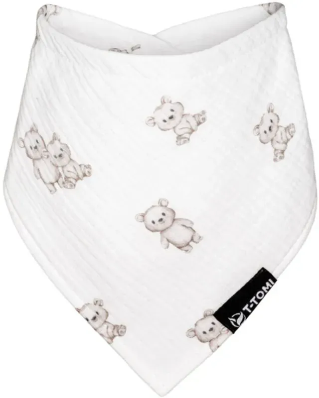 T-TOMI Muslin Bib Teddy Lätzchen 30 x 45 cm 1 St.