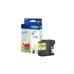 Brother LC-22UY original Druckerpatrone Gelb Pigmenttinte InkBenefit 1.200S.