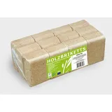 Holzbriketts 10 kg Nadelholzspäne, eckig Brennstoffe