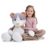 NICI Felli Katze 70 cm Grau