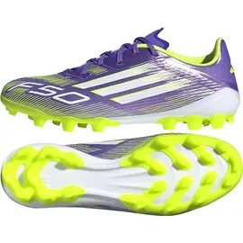 adidas F50 League AG Herren Purple Rush/Cloud White/Lucid Lemon 43 1/3