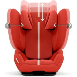 Cybex Gold - Kindersitz Solution G i-Fix Plus - Hibiscus Red