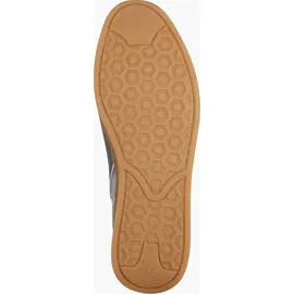 Marco Tozzi Damen Sneaker flach mit Schnürsenkeln Bequem, Silber Größe 39 EU