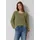 s.Oliver Ajour-Strickpullover Oversize grün 46