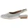 Everybody Brunilde Sling Pumps grau silber Glitzer für Damen, grau, Größe 39 1⁄2 EU