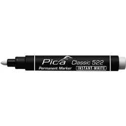 Pica Classic Permanent Marker Instant White, 1-4mm - 522/52