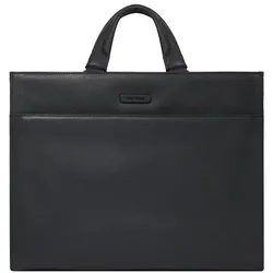 Piquadro Modus Restyling Handtasche Leder 43 cm  schwarz