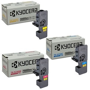 KYOCERA TK-5230C/M/Y  cyan, magenta, gelb Toner, 3er-Set