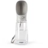LIONTO Hundetrinkflasche für Unterwegs, grau