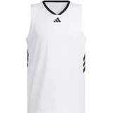 Adidas Basketball Legends Tanktop White / Black XL