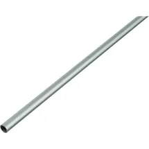 GAH Alberts Rundrohr Silber eloxiert 20 mm x 20 mm x 1000 mm