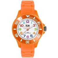 Ice Watch MN.OE.MS12 Ice Mini Orange Silikon Weiß Analoge Kinder-/Damenuhr