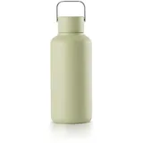 Equa Timeless Trinkflasche, Edelstahl, 600ml, BPA-frei, auslaufsicher, haltbar, multifunktional, Matcha